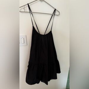 Lovers + Friends Black Strapless Dress